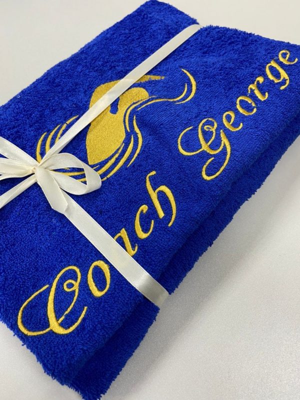 Полотенце махровое для тренера